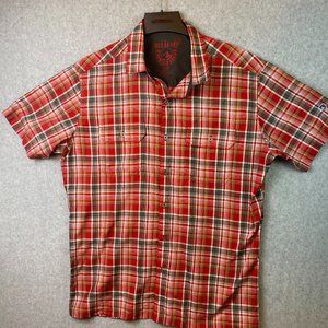 Kuhl Eluxor Large Short Sleeve  - Checkered Red/Black